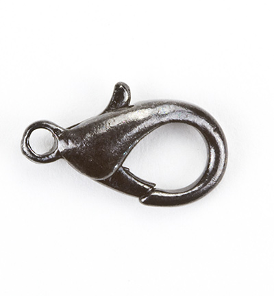 12092-9237 - Hobby Crafting Fun - anthracite - Clasp / Karabijn