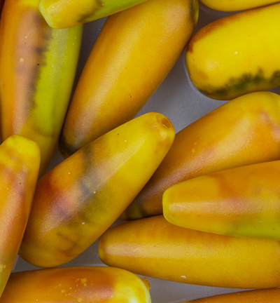 12094-9430 - Hobby Crafting Fun - Orange - Gouttes mattes 20x6mm