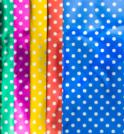 4425 - Origami - Metallic Dots - Origami Papers