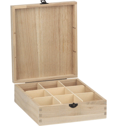 SL017/7698-3 - Kippers - Coffret 9 comp. paulownia - 