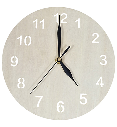 SL21019 - Kippers - Horloge ronde avec chiffres (complète) - L'horloge