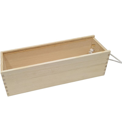 SL668 / 2331A - Kippers - Caisse à vin,1 bouteille, avec couvercle à glissière en plexiglas - 