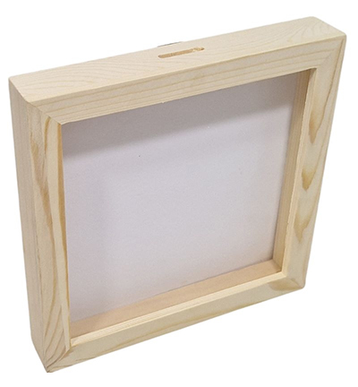 SL665 / 2601 - Kippers - Tirelire plexiglas avec fond blanc - grand - 