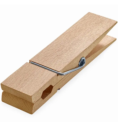 SL230 - Kippers - Wasknijper reuze (beukenhout) - Pince à linge