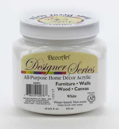 DAD01-22 - DecoArt - White - Designer Series