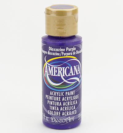 DA101-3 - DecoArt - Dioxazine Purple (transparent) - Americana Acrylics