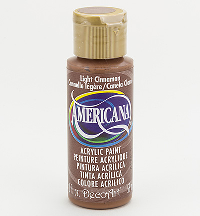 DA114-3 - DecoArt - Light Cinnamon - Americana Acrylics