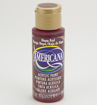 DA165-3 - DecoArt - Napa Red - Americana Acrylics