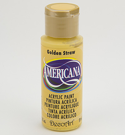 DA168-3 - DecoArt - Golden Straw - Americana Acrylics