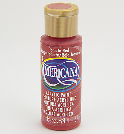 DA169-3 - DecoArt - Tomato Red - Americana Acrylics