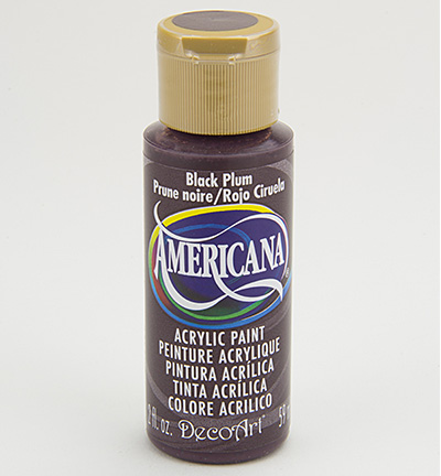 DA172-3 - DecoArt - Black Plum - Americana Acrylics