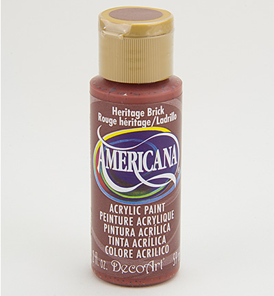 DA219-3 - DecoArt - Heritage Brick - Americana Acrylics