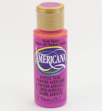 DA232-3 - DecoArt - Vivid Violet - Americana Acrylics