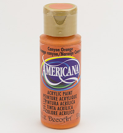 DA238-3 - DecoArt - Canyon Orange - Americana Acrylics DA238-3 - DecoArt - Canyon Orange - Americana Acrylics