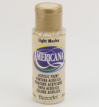 DA241-3 - DecoArt - Light Mocha - Americana Acrylics