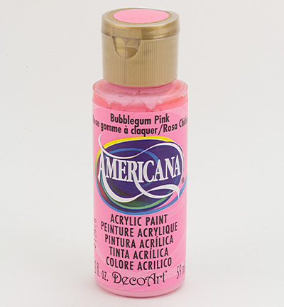 DA250-3 - DecoArt - Bubblegum Pink - Americana Acrylics