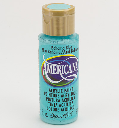 DA255-3 - DecoArt - Bahama Blue - Americana Acrylics DA255-3 - DecoArt - Bahama Blue - Americana Acrylics