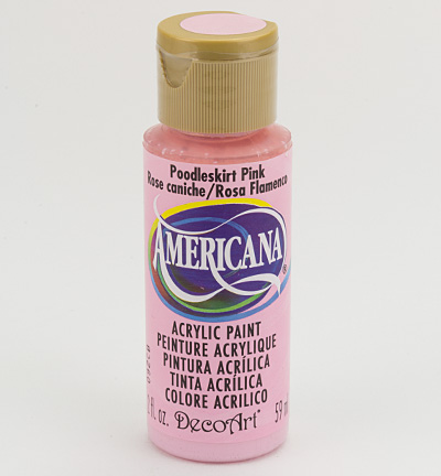 DA267-3 - DecoArt - Poodleskirt Pink - Americana Acrylics