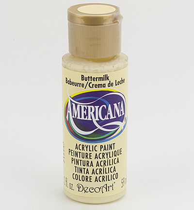 DAO3-3 - DecoArt - Buttermilk - Americana Acrylics