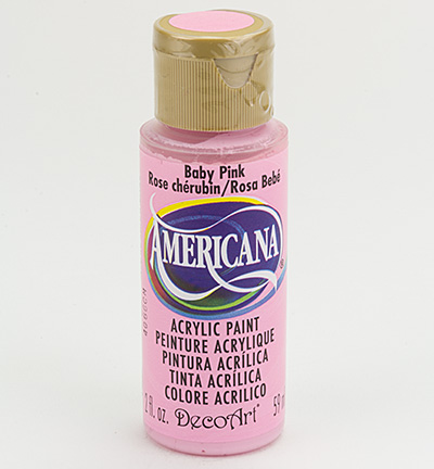 DAO31-3 - DecoArt - Baby Pink - Americana Acrylics DAO31-3 - DecoArt - Baby Pink - Americana Acrylics