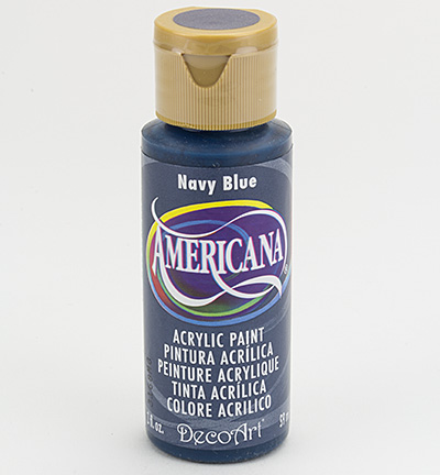 DAO35-3 - DecoArt - Navy Blue (transparent) - Americana Acrylics