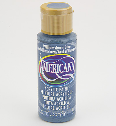 DAO40-3 - DecoArt - Williamsburg Blue - Americana Acrylics