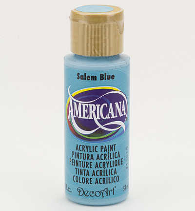 DAO43-3 - DecoArt - Salem Blue - Americana Acrylics