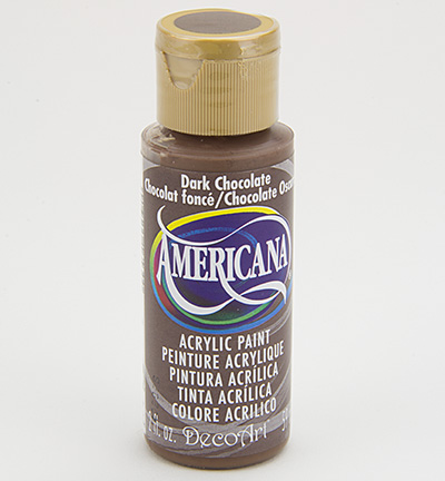 DAO65-3 - DecoArt - Dark Chocolate - Americana Acrylics
