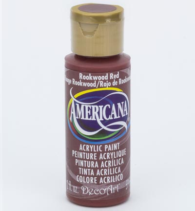 DAO97-3 - DecoArt - Rookwood Red - Americana Acrylics