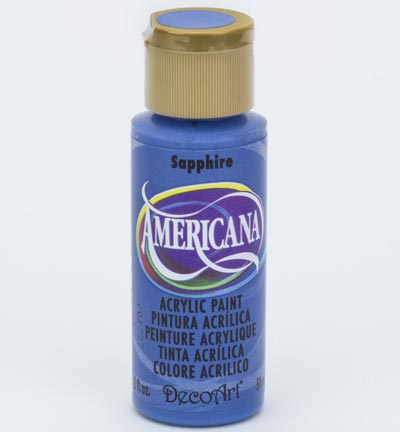 DAO99-3 - DecoArt - Sapphire - Americana Acrylics
