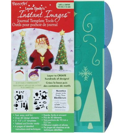 IIJ09-K - DecoArt - Journal-Santa & Company - Noël