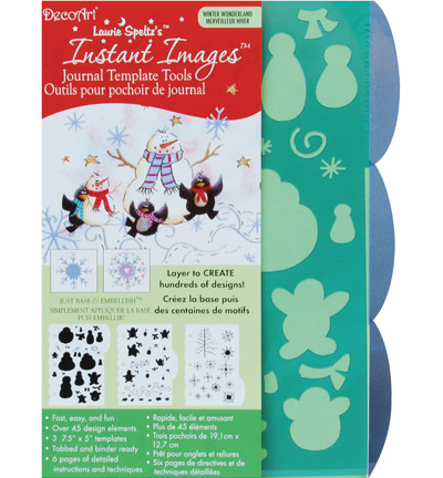 IIJ08-K - DecoArt - Journal-Winter Wonderland - L'hiver