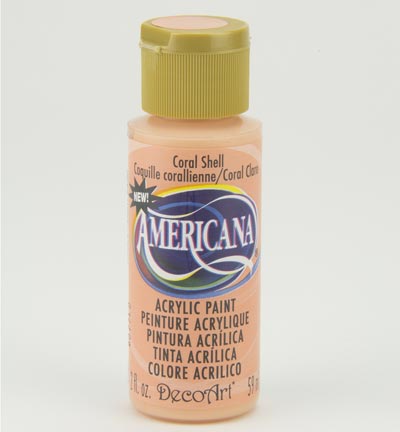 DA316-3 - DecoArt - Coral Shell - Americana Acrylics