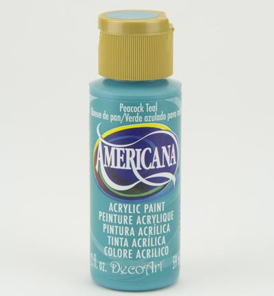 DA326-3 - DecoArt - Peacock Teal - Americana Acrylics