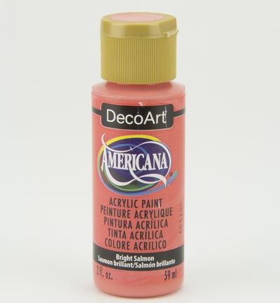 DA329-3 - DecoArt - Bright Salmon - Americana Acrylics