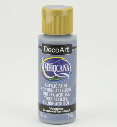 DA334-3 - DecoArt - Colonial Blue - Americana Acrylics