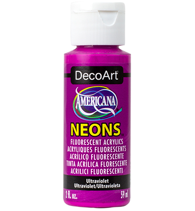 DHS7-3 - DecoArt - Neon Ultraviolet - Americana Neon