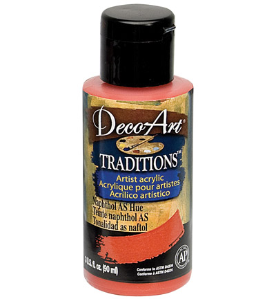 DAT04-35 - DecoArt - Naphthol AS Hue - Traditions Acrylics