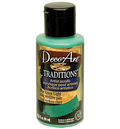 DAT20-35 - DecoArt - Blue Green Light - Traditions Acrylics