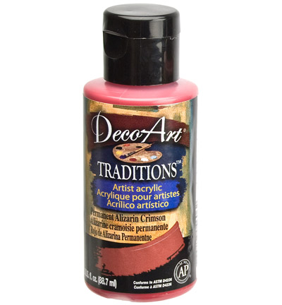 DAT51-35 - DecoArt - Perm. Alizarin Crimson - Traditions Acrylics