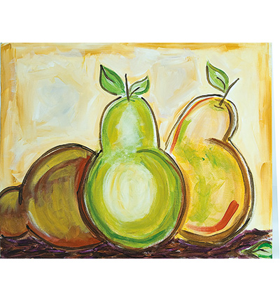 SAP05-I - DecoArt - Pattern Packet Pear Trio - Pattern Packs