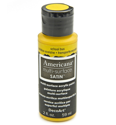 DA515-30 - DecoArt - School Bus - Americana Multi-surface Acrylics DA515-30 - DecoArt - School Bus - Americana Multi-surface Acrylics