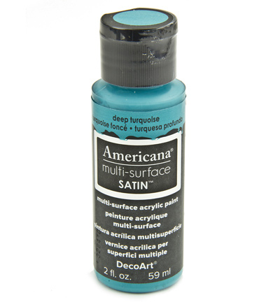 DA524-30 - DecoArt - Deep Turquoise - Americana Multi-surface Acrylics