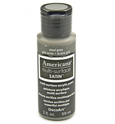 DA538-30 - DecoArt - Steel Grey - Americana Multi-surface Acrylics DA538-30 - DecoArt - Steel Grey - Americana Multi-surface Acrylics