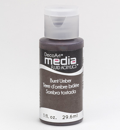 DMFA03-26 - DecoArt - Burnt Umber - Mixed Media Acrylics