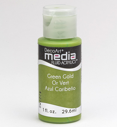 DMFA14-26 - DecoArt - Green Gold - Mixed Media Acrylics