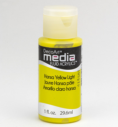 DMFA16-26 - DecoArt - Hansa Yellow Light - Mixed Media Acrylics