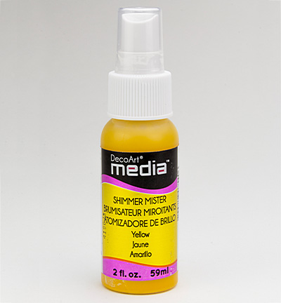DMM11-25 - DecoArt - Yellow - Mixed Media Acrylics Spray Mister