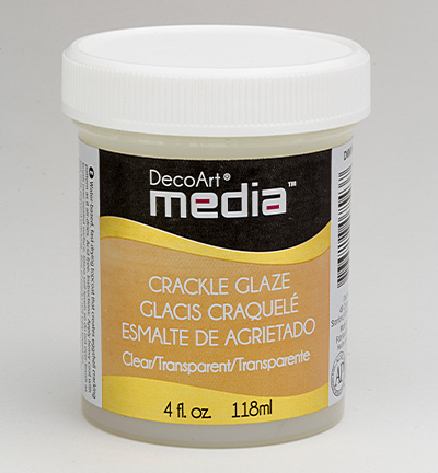 DMM16-71 - DecoArt - Clear Crackle Glaze Clear - Mixed Media Crackle DMM16-71 - DecoArt - Clear Crackle Glaze Clear - Mixed Media Crackle