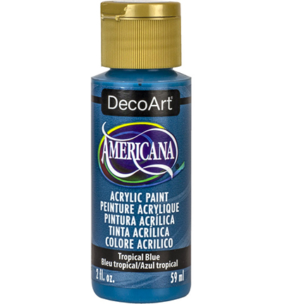 DA375-3 - DecoArt - Tropical Blue - Americana Acrylics